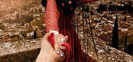 女朋友拖著男朋友的手環遊世界