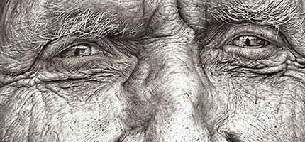 Shania-Mcdonagh鉛筆畫出來的老人家Coleman